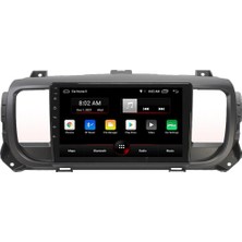 Exvol Peugeot Expert Android Multimedya 4GB/64GB Carplay 9 Inc Hd IPS Ekran Kamera Hediyeli