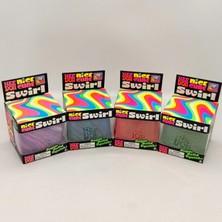 Needoh Nice Cube Swirl Renkli Küp Squishy Sıkılabilir Stres Oyuncağı Orjinal