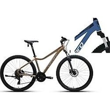 Carraro Speed 27.5 721 Mtb 406H 21-V Hd Mat Seker Mavı-Koyu Mavı-Gumus R2