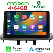 Exvol Renault Fluance 4GB/64GB Android Multimedya Carplay 9 Inc IPS Hd Park Kamerası Hediyeli
