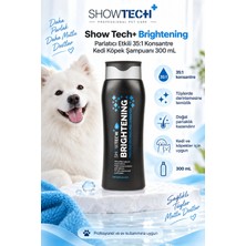 Showtech + Brightening Parlatıcı Etkili Kedi Köpek Şampuanı 300 ml - 35:1 Konsantre ile Beyazlatıcı Şampuan!