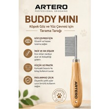 Artero Buddy Mini Köpek Göz ve Yüz Çevresi Için Tarama Tarağı