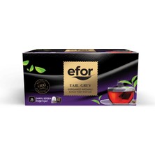 Efor Çay Efor Bergamot Aromalı Süzen Poşet Siyah Çay 2 G x 25 Adet