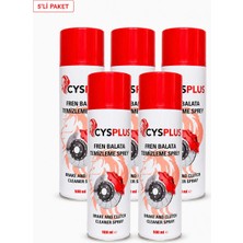 Cycplus Cys Plus Fren Balata Temizleme Spreyi 5 Adet
