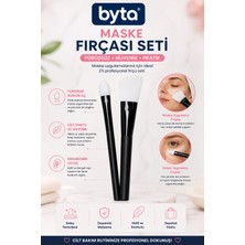 2’li Silikon Maske Fırçası Seti – Yüz Maskesi Uygulama ve Cilt Bakım Fırçası