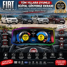 Bowie Fiat Linea 2007-2018 Modeller Için Harici Digital Gösterge Odb Ekran Arıza Göstergesi Turbo Gösterge Hayalet Ekran