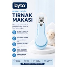 Bebek Tırnak Makası – Koruyucu Kapaklı Güvenli ve Ergonomik Bebek Tırnak Kesici