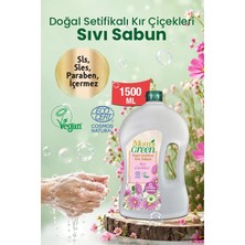 Mom's Green 1,5 Litre Doğal Sertifikalı Sıvı Sabun Kır Çiçekleri