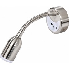Labarka Krom Esnek LED Okuma Lambası 12V - Sıcak Beyaz