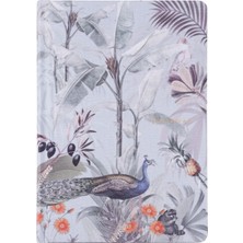 Victoria's Journals Jardin Keten Sert Kapak Defter A5 ,120 Yap, 120 Gr. Düz