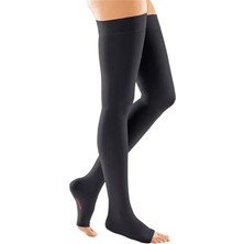 Mediven Elegance Dizüstü Varis Çorabı - Ccl2 - Burnu Açık - Siyah - 3 Numara