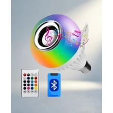 TKÇ Akıllı Hoparlörlü LED Ampul E27 Duy Uyumlu 12W