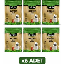 Ofçay Hazine Filiz Zengindem 30 Adet x 30 gr Eko Demlik Poşet Çay X6 Adet