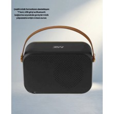 TKÇ Retro Tasarım Bluetooth Radyo 1 Adet Şarjlı Hoparlör