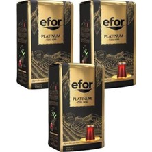 Efor Platinum Çay 1 kg 3lü Set - Yüksek Kaliteli Dökme Siyah Çay