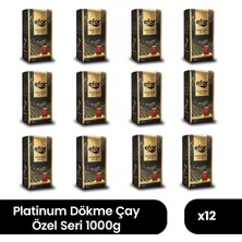 Efor Platinum Siyah Dökme Çay Özel Seri 1.000 gr x 12 Adet