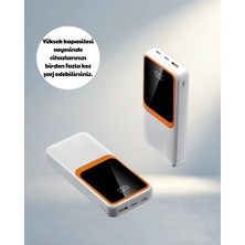 TKÇ Kompakt 10000 Mah Hızlı Şarj Destekli Powerbank - Taşınabilir ve Güvenli