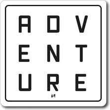 Magster Adventure - 10X10 cm Mıknatıslı Evrensel Tak Çıkar Dekoratif Aksesuar