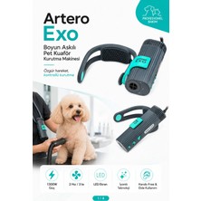 Artero Exo Boyun Askılı Köpek Kurutma Makinesi Antrasit
