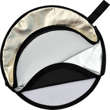 Godox 5 In 1 Reflektör Seti 60 cm Hafif Tasarım ve Dayanıklı Malzeme ile Profesyonel Kullanım İçin Rft-07