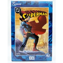 Space License Superman 100 Parça Puzzle – Koleksiyonluk Yapboz