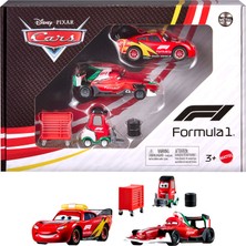 Disney ve Pixar Cars Formula 1® Çoklu Araç Seti JTJ08