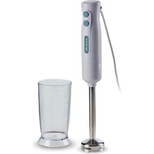 Ariete El Blender Beyaz 0601/01-700 Watt, Paslanmaz Çelik Bıçaklar, Metal Ayak, 2 Kademeli Hız Ayarı, 600 ml Ölçü Kabı