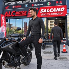 LS2 Douglas Su ve Rüzgar Geçirmez 3 Katmanlı Softshell Korumalı Motosiklet Pantolonu - Alc Motosiklet