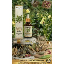 Organik Life Bamya Tohumu Yağı 20 ml Biorganix Life - %100 Doğal Soğuk Sıkım -