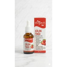 Organik Life Çilek Yağı 20 ml Biorganix Life– %100 Saf & Doğal Cilt Bakım Yağı
