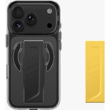 UNIQ Better By Design Iphone 18 Pro Max Kılıf Flexgrip Tutma Bandı Dayanıklı Sararmayan Kapak Şık Görünüm Patentli Tasarım
