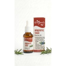 Organik Life Life %100 Saf Biberiye Yağı 20 ml – Soğuk Sıkım, Doğal & Katkısız
