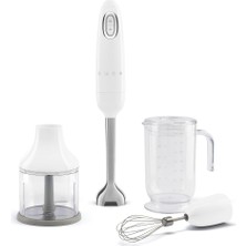Smeg 50's Style Retro Beyaz El Blender Seti Tritan™ Renew HBF22WHEU