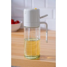 Acar Harlow Kulplu Oval Cam Dökme Yağdanlık 550 ml PNM-08020