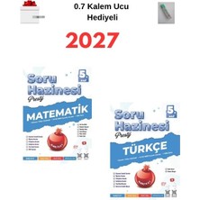 Nartest 5.sınıf Prestij Matematik ve Türkçe Soru Hazinesi + 0.7 Kalem Ucu Hediyeli
