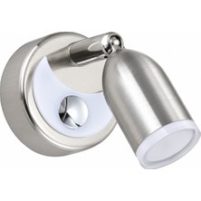 Labarka Krom LED Okuma Lambası 12V - Sıcak Beyaz