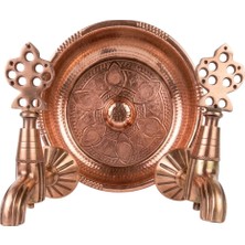 Lpd İki̇li̇ Hamam Taslı Bakır Osmanlı Musluk (Lüx, %100 Pi̇ri̇nç)