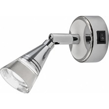 Labarka Krom LED Okuma Lambası 12V - Sıcak Beyaz