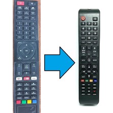 Herz Weston Android Tv Kumanda-Resimde Sağdaki Gönderilir