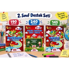 Sms Yayınları 2. Sınıf Eğlenceli Eğitim Seti 3 Kitap 📚 Türkçe Matematik Temel Dersler | Konu Anlatımlı Okula Yardımcı