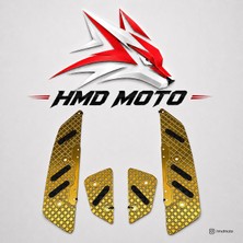 Hmd Moto Honda Pcx Uyumlu Ayak Basma Yeri Alüminyum
