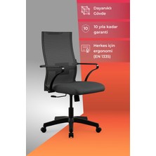 Metta Ergolife Sit Air 24/7 B2-281K - Mesh(Italy)+Umf(X1) /KM00/WH00/K15BL(TG1.0PL/M09.B02.G15.W01) - 696.61.1.222