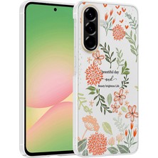 Cepustik Telefon Aksesuarları Galaxy A57 Kılıf Kamera Korumalı Desenli Klip Kılıf Beautiful