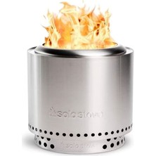 Gümrük Bey Solo Stove Ranger 2.0 Dumansız Ateş Çukuru – Paslanmaz Çelik, 38X32 Cm, Kamp & Bahçe Kullanımı