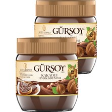 Gürsoy Kakaolu Fındık Kreması 400 gr x 2 Adet