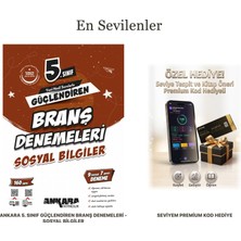 Ankara Yayıncılık Ankara Yayınları 5. Sınıf Güçlendiren Branş Denemeleri - Sosyal Bilgiler (+Seviye Tespit Uygulama Hediyeli)
