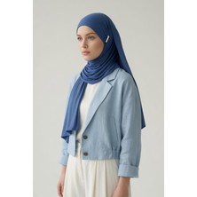 Kulaklık ve Gözlük Girişli Pratik Penye Şal,ps-94