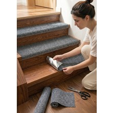 Patibon Kendinden Yapışkanlı Kedi Tırmalama Halısı 100X30 cm – Kesilebilir Mobilya, Koltuk ve Duvar Koruyucu Mat (Antrasit)