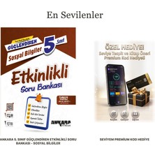 Ankara Yayıncılık Ankara Yayınları 5. Sınıf Güçlendiren Etkinlikli Soru Bankası - Sosyal Bilgiler (+Seviye Tespit Uygulama Hediyeli)