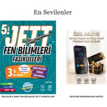 Ünlüler Yayınları Ünlüler Yayıncılık 5.sınıf Fen Bilimleri Jett Fasikülleri (+Seviye Tespit Uygulama Hediyeli)